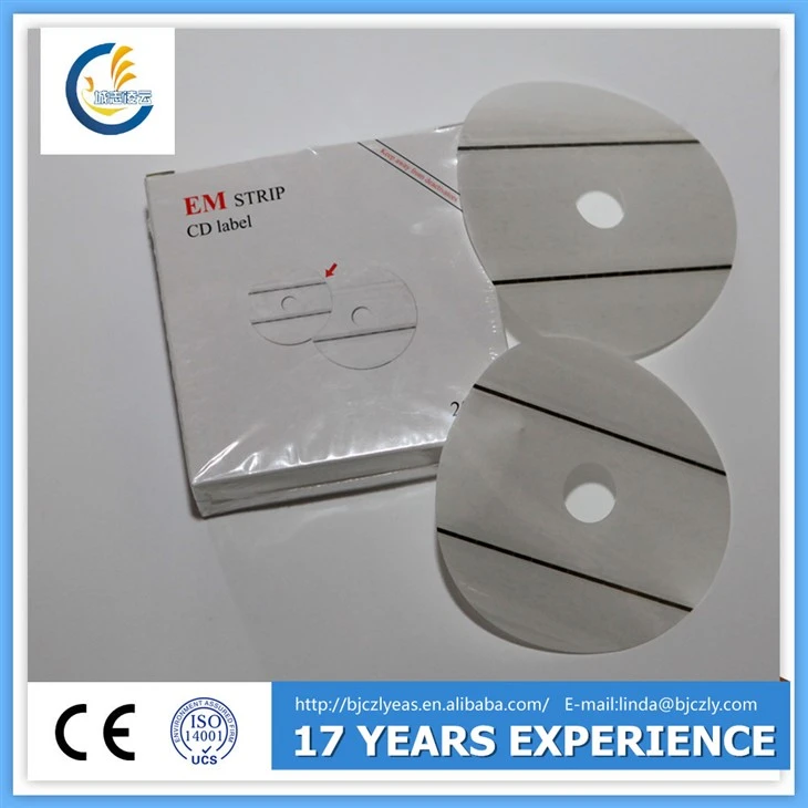 Em CD Security Label (สองแถบ)