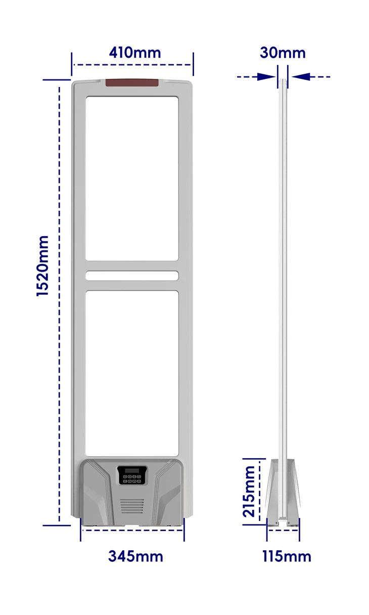 ระบบรักษาความปลอดภัย EAS และฉลาก DR 58Khz